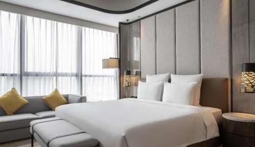 Deluxe King Suite with Lounge Access