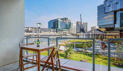 Three-Bedroom Apartment with Park View