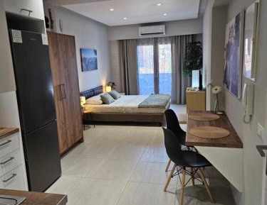 Studio with Balcony