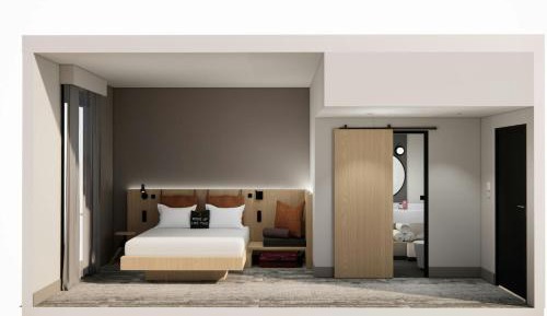 Family Queen Room with Sofa Bed - Moxy