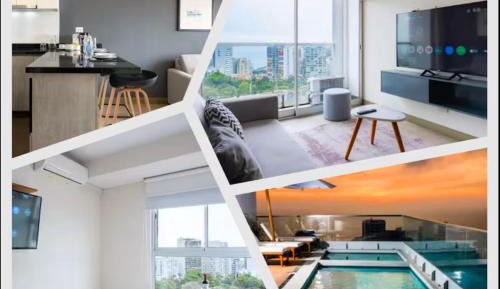One-Bedroom Apartment with Balcony and Sea View
