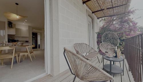 Two-Bedroom Apartment with Balcony