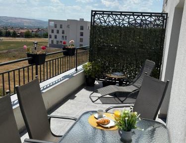 One-Bedroom Apartment with Terrace