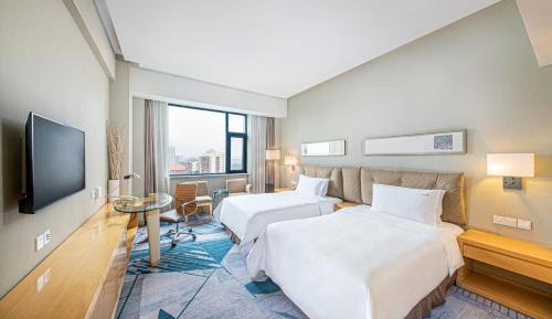 Standard Double Room with Two Double Beds - High Floor
