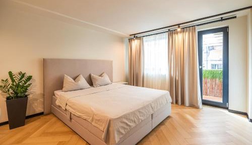 Two-Bedroom Apartment with Balcony and Terrace