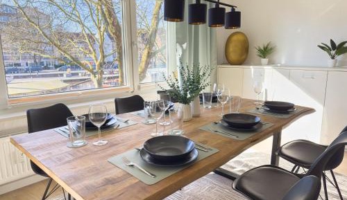 Three-Bedroom Apartment with Water View