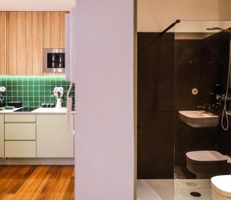 Studio Apartment with One Double Bed