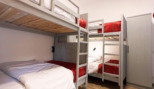 Bunk Bed in Female Dormitory Room  