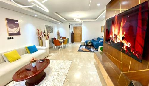 Three-Bedroom Apartment with Balcony
