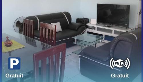 Three-Bedroom Apartment with Balcony