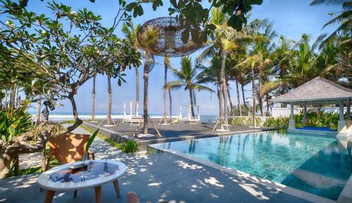 Five-Bedroom Beachfront Villa with Private Pool