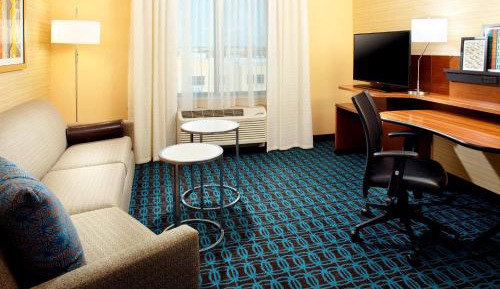 King Suite with Sofa Bed and Roll-in Shower - Mobility and Hearing Accessible