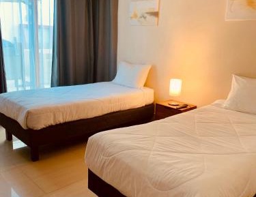 Twin Room with Shared Bathroom