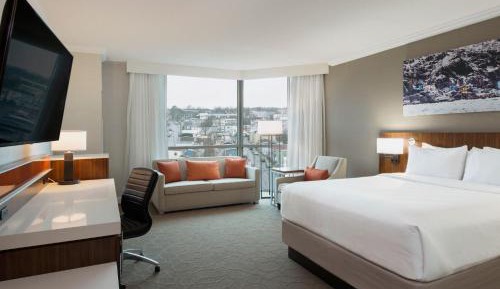 Accessible, Guest room, 1 Queen, Sofa bed