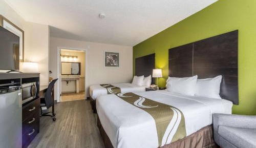 Efficiency Business Double Room with Two Double Beds - Accessible/Non-Smoking
