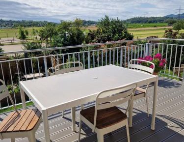Three-Bedroom Apartment with Balcony