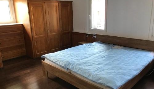 Three-Bedroom Apartment with Balcony