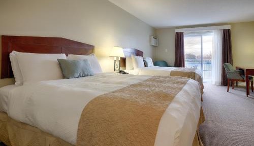 Superior Queen Room with Two Queen Beds and River View