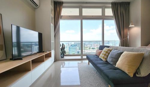 Studio with Balcony