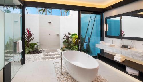 	 Family Beach Villa with Pool Access, 2 Queen Beds