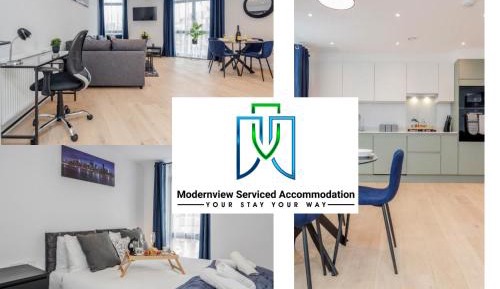 Deluxe Two-Bedroom Apartment with Garden View