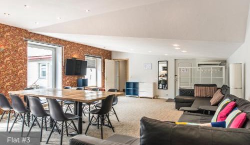 Three-Bedroom Apartment with Terrace