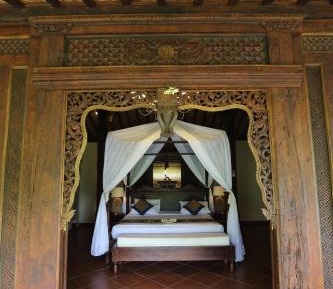 Joglo Double Room with Valley and Garden View