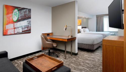 Queen Suite with Two Queen Beds and Sofa Bed
