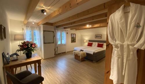 Double Room with Mountain View and Shared Bathroom