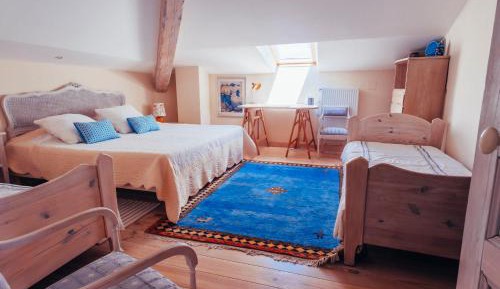 Family Room with Bathroom