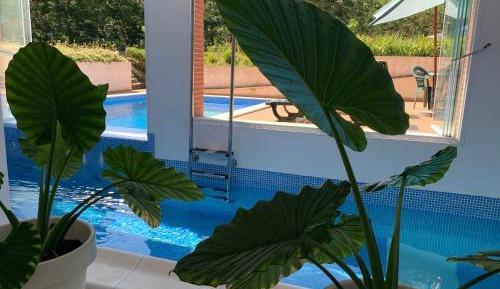 One-Bedroom Apartment with Garden View