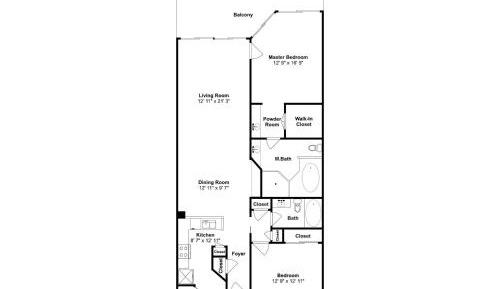 Two-Bedroom Apartment with Ocean View
