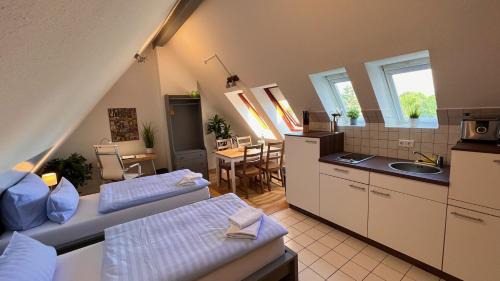 Deluxe One-Bedroom Apartment with City View