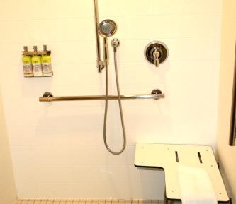 Standard King Room with Roll-In Shower - Communications Access