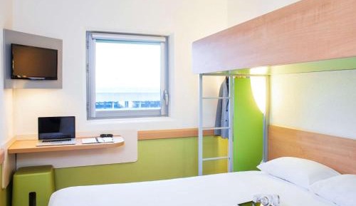 Triple Room with One Double Bed and One Bunk Bed