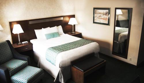 1 Queen Bed, Deluxe Efficiency Room, Non-Smoking