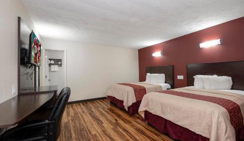  Deluxe Room with Two Double Beds Disability Access Non-Smoking
