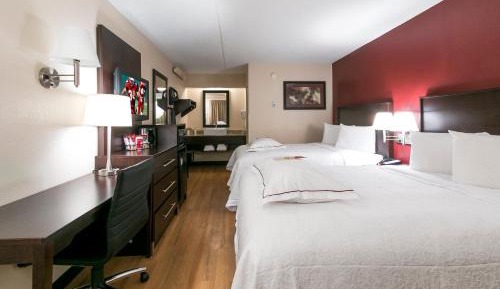 Premium Room with Two Double Beds Smoke Free (Upgraded Bedding & Snack)