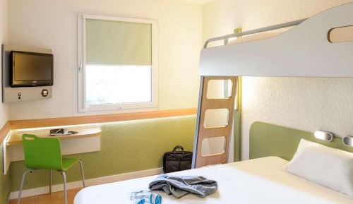 Triple Room with One Double Bed and One Bunk Bed