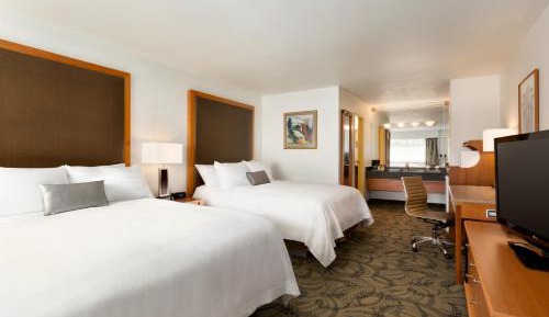 Two Queen Beds Exterior Entrance with Stairs Access Only