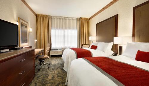 Two Queen Beds Interior Entrance