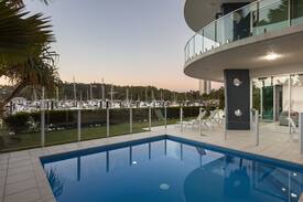 Hamilton Island Apartment | Pavillions 12 Waterfront Inground Pool +Golf Buggy