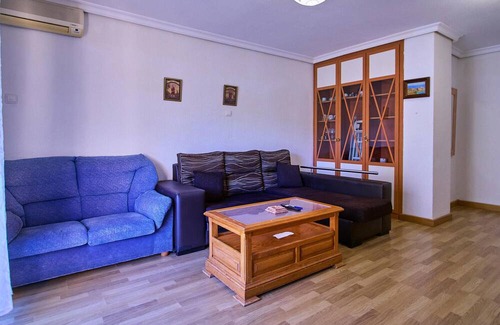 Almeria Apartment | This practical apartment with balcony is located in the city center of Almeria.