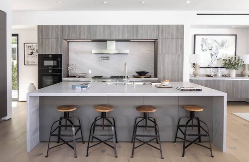 La Brea House | Elegant Melrose Home w Pool and Private Rooftop
