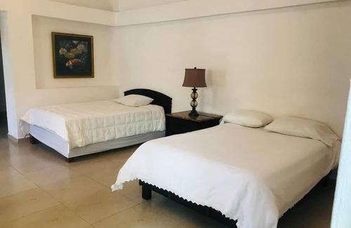 Manzanillo House | House with pool one block from the beach!