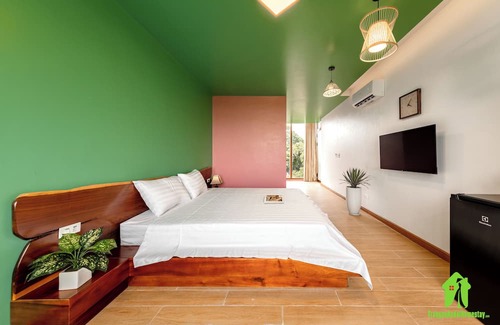 Ninh Binh House | Trang An Ao Dai Homestay - Triple room with field view - Bich Dong room