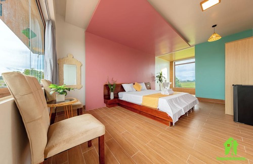 Ninh Binh House | Trang An Ao Dai Homestay - Double room with field view - Cuc Phuong room