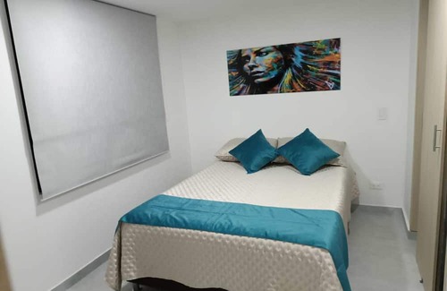 Guayabal Apartment | Cozy 1-bedroom apartment in charming Itagüi with WiFi