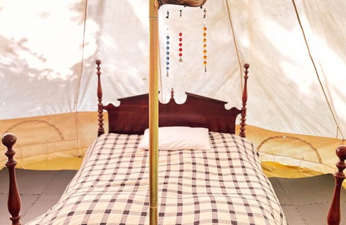 Shinglehouse RV Rental | Glamping Tent in Port Allegany