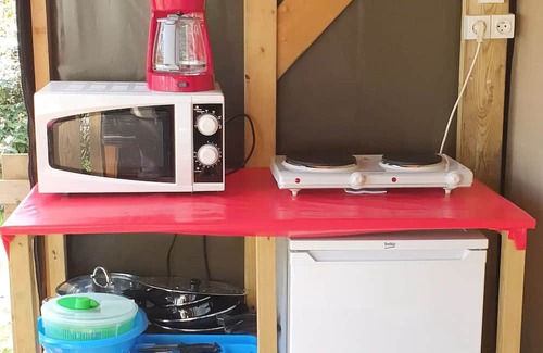 Nort-sur-Erdre House | Camping du Port Mulon * - SAFARI CABIN - 4 PEOPLE MAX - WITHOUT SANITARY 4 people